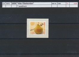 2008 "Alte Obstsorten", ** postfrisch