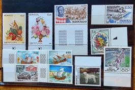 MONACO timbres neufs ** ~1992