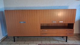 Vintage Wohnzimmerschrank Geschirrschrank aus 1965