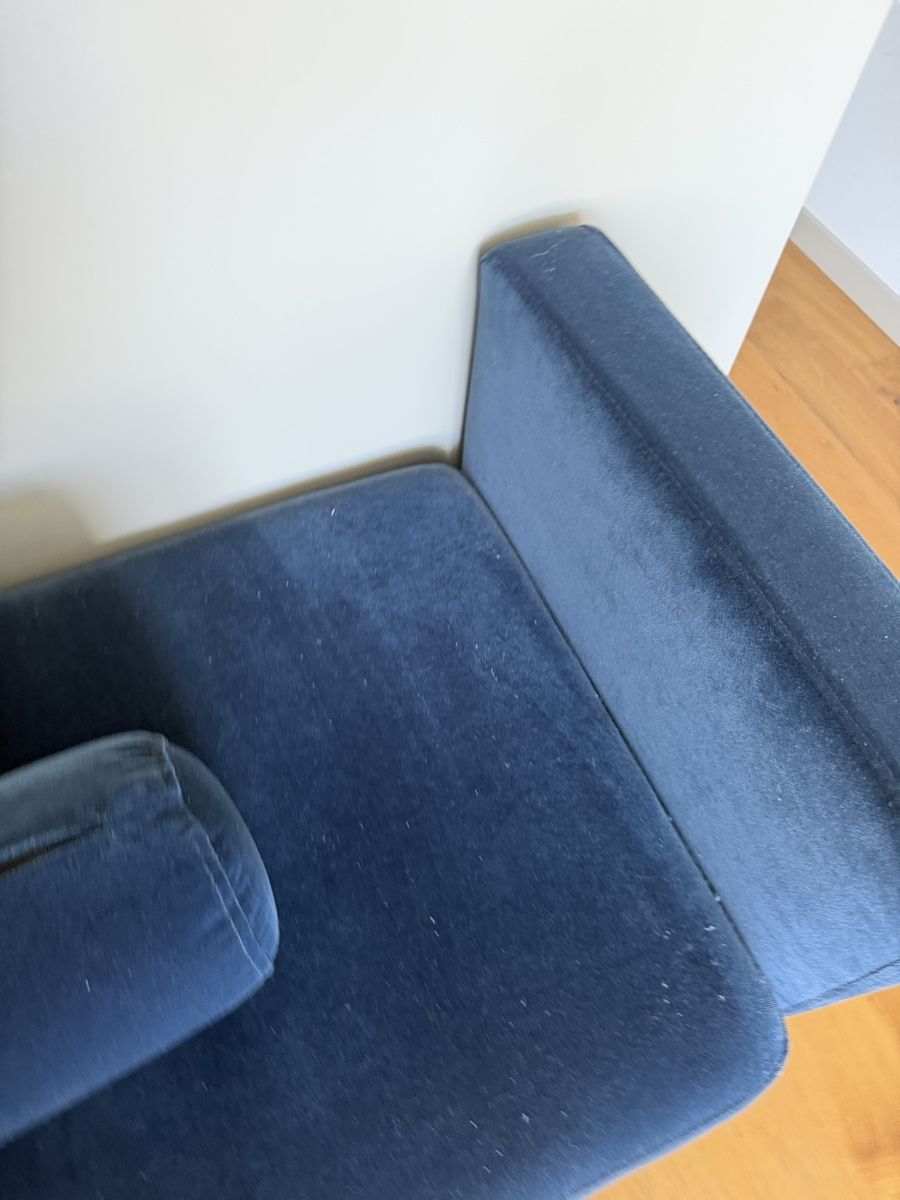 Liegen & Liegestühle: Chaiselongue day bed oder Bank :blau Samt 160cm  – Gebraucht aus Zurich von kat_dcy5 8