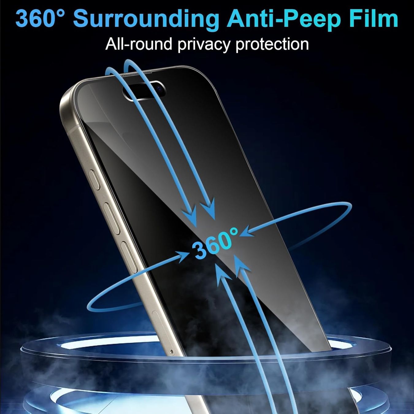 Ritocchi & pellicole di protezione: Aerku 360° Privacy Panzerglas iPhone 16 Pro – Nuovo (secondo la descrizione) da Dietikon venduto da The-Star-Shop 4
