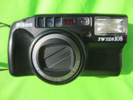 NIKON TW ZOOM 105 FILMKAMERA 37-105mm MEGAZOOM Neuwertig