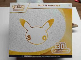Pokémon ETB 30th Celebration in ENG 🏴󠁧󠁢󠁥󠁮󠁧󠁿 Sealed