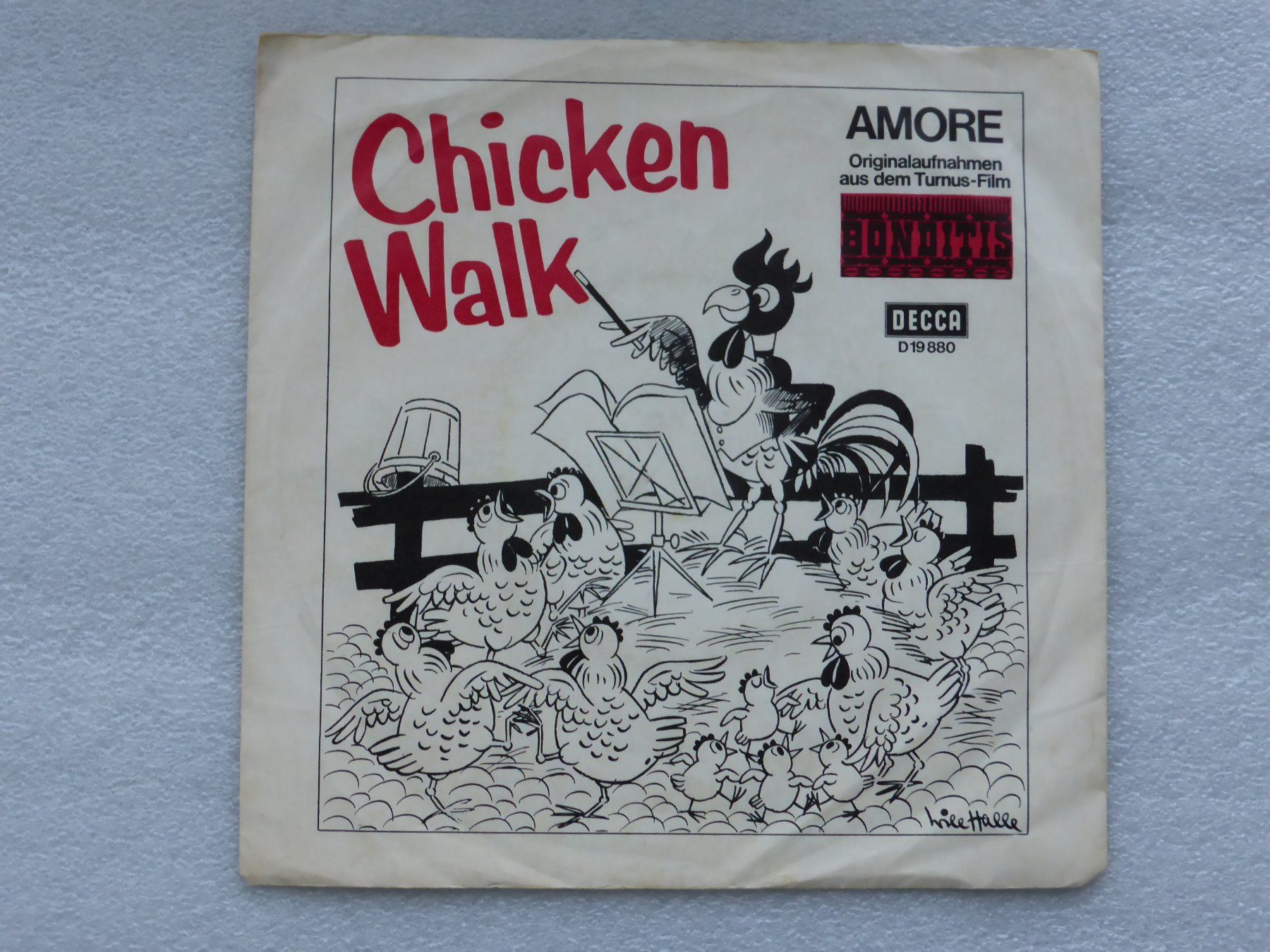 Dischi in vinile: Vinyl Single  THE CRAZY CHICKENS – Usato da Küssnacht am Rigi venduto da Mondkinder 3