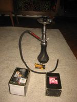 Wasserpfeife Shisha mit Zubehör