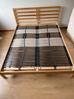 IKEA TARVA Bettgestell 160×200 mit LEIRSUND Lattenrost