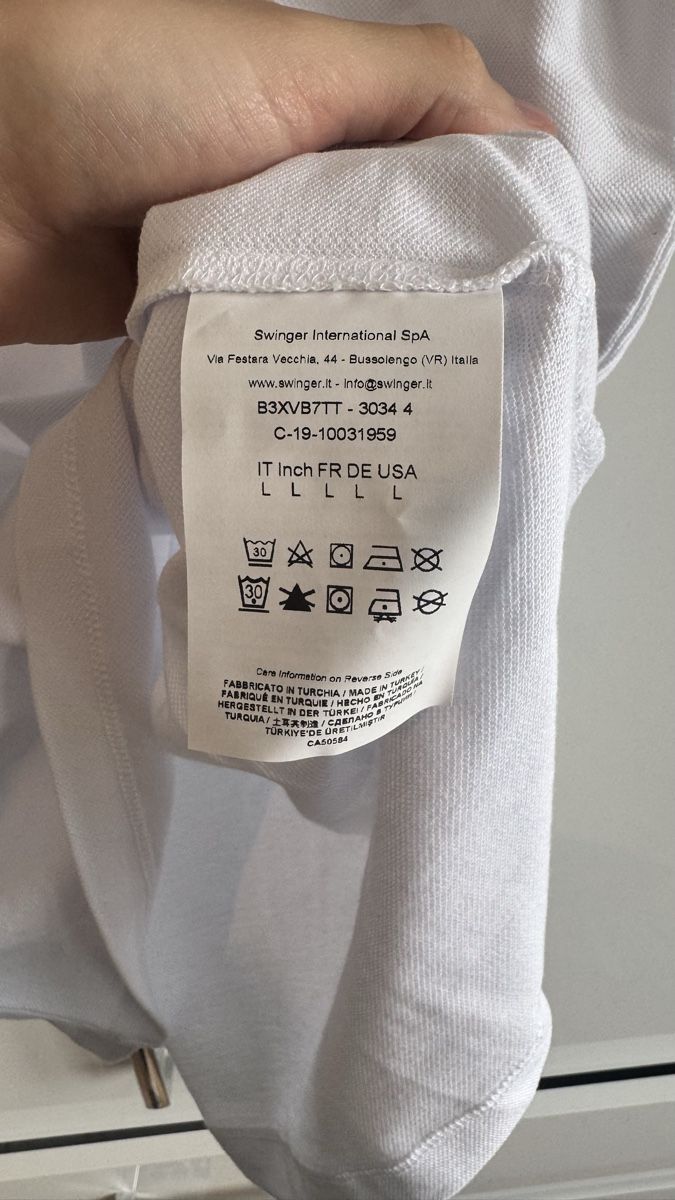 Magliette Polo: Lamborghini Polo Shirt Weiss L – Nuovo e nell'imballaggio originale da Brugg AG venduto da GiovanniVercetti 3