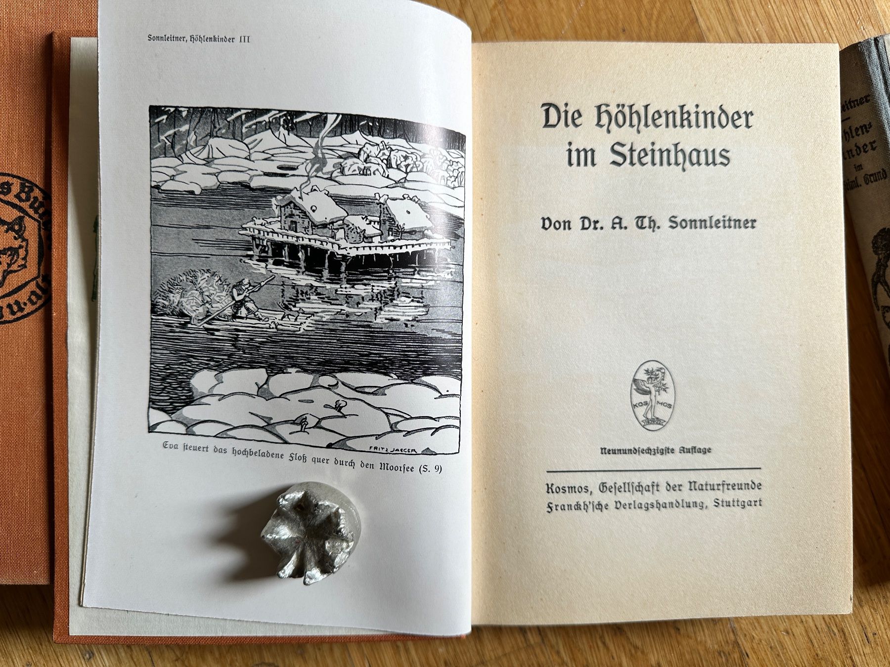 Libri: A. Th. Sonnleitner: 3 Höhlenkinder-Bände – Usato da Zürich venduto da allp 4