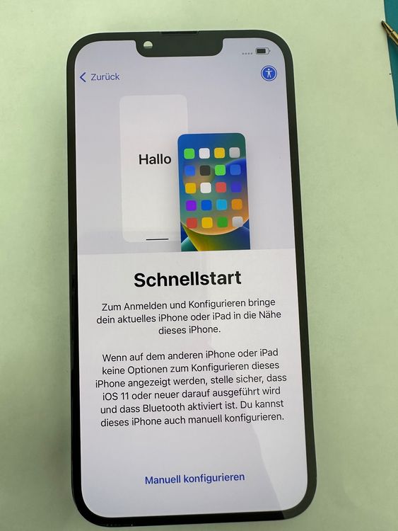 Bildschirm Ersatz für iPhone 13 Pro Display LCD für iPhone 13 Pro A2483 A2636 A2638 A2639 A2640 6,1 Zoll LCD Bildschirm 3D Touch Digitizer Touchscreen Komplettes Panel mit Reparaturset, Schwarz Incell