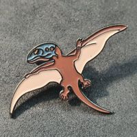 Y065 - Pin Dino Dinosaurier Vogel