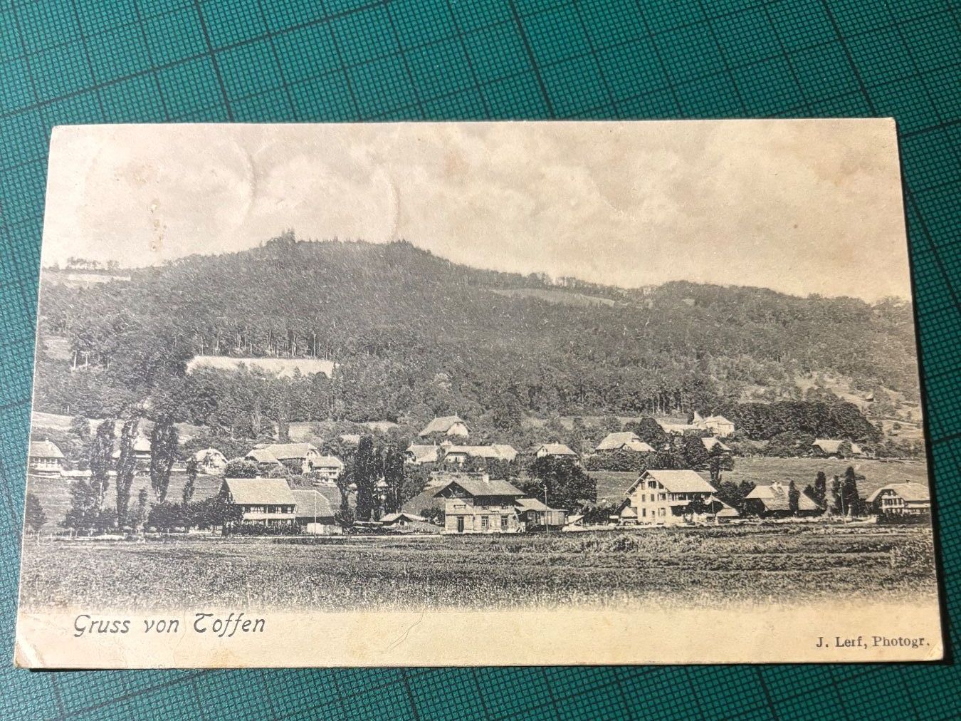 Cartoline postali: Gruss aus Toffen BE gest. Gerzensee 1907 – Usato da Utzenstorf venduto da Rose0303 1