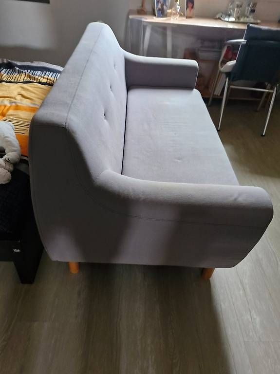 Divani: Petit canapé en tissu Gris – Usato da Fey venduto da Vagabond4