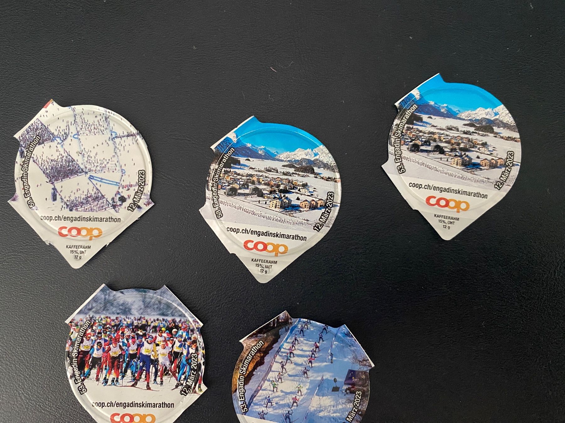 Coperchi dei cremini per caffè: KRD 1.672 Engadin Skimarathon – Usato da Glattbrugg venduto da riseca 2