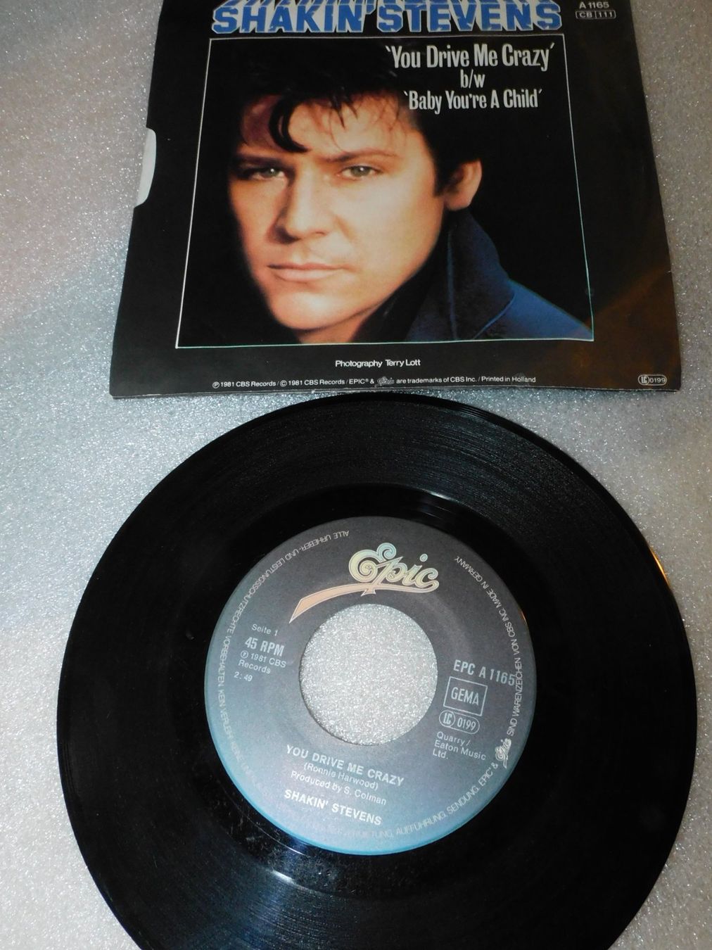 Schallplatten: Single 2 x Shakin Stevens 1981u Bobby Mc Ferrin 1988 – Gebraucht aus Sursee von 76 1