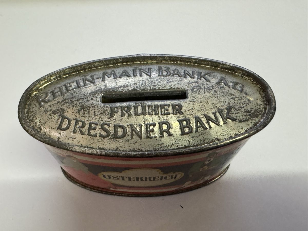 Tirelires: Blechkasse Dresdner Bank – D'occasion à Chur par Meriva0 1