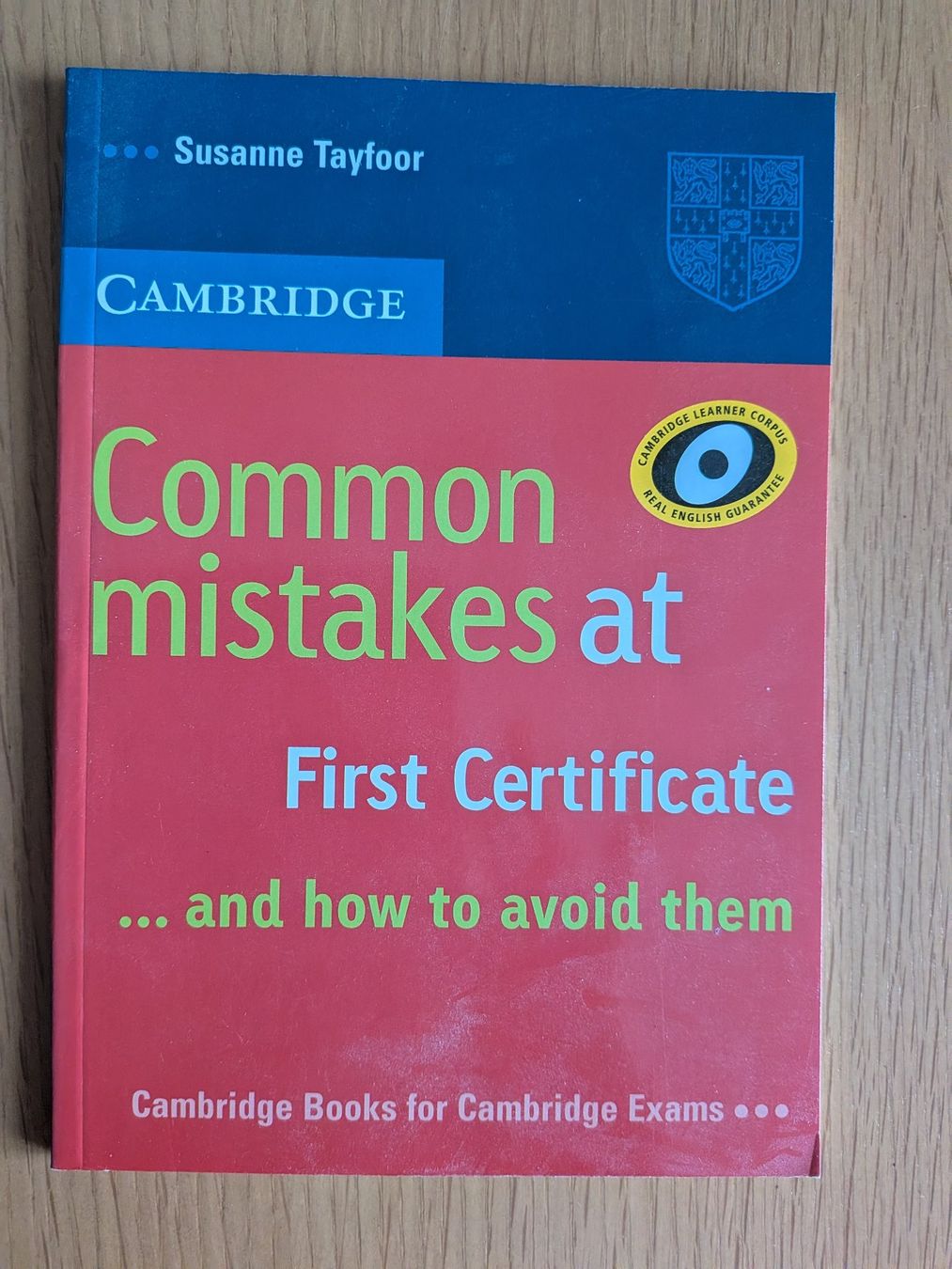 Livres: Common mistajes at First Certificate – D'occasion à Wädenswil par Mamacita60