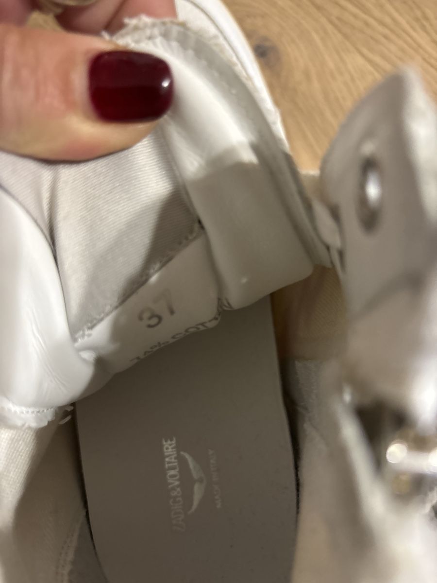 Zadig & Voltaire Scarpe da donna: Baskets Zadig et voltaire taille 37 neuves – Nuovo (secondo la descrizione) da Genève venduto da bha_jcf5 5