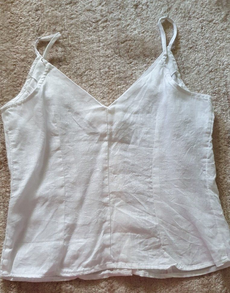 H&M Top: Trägertop aus Leinen, Gr. S – Nuovo (secondo la descrizione) da Unterentfelden venduto da LookoutMt 1