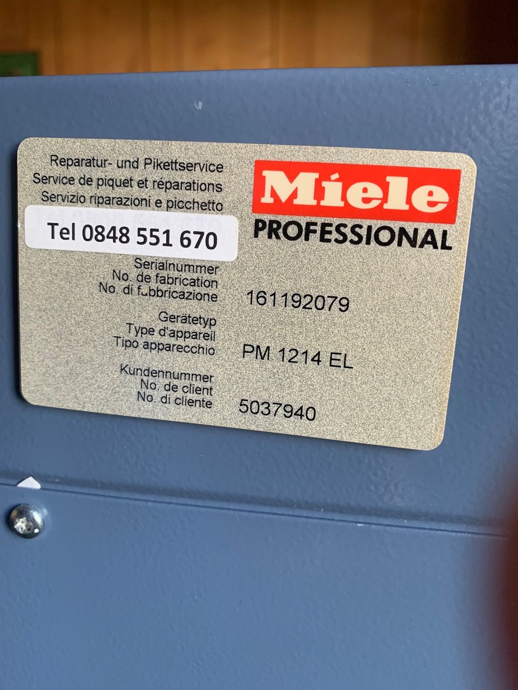 Assi da stiro: Repasseuse professionnelle Miele - Etat impeccable! – Usato da choex venduto da con_h7vh 3