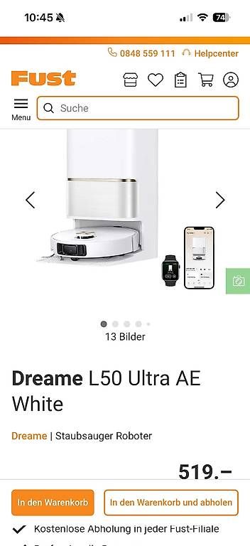 Dreame Aspirapolveri & Accessori: Dreame L40 Ultra ae – Usato da Goldach venduto da Feristah 1