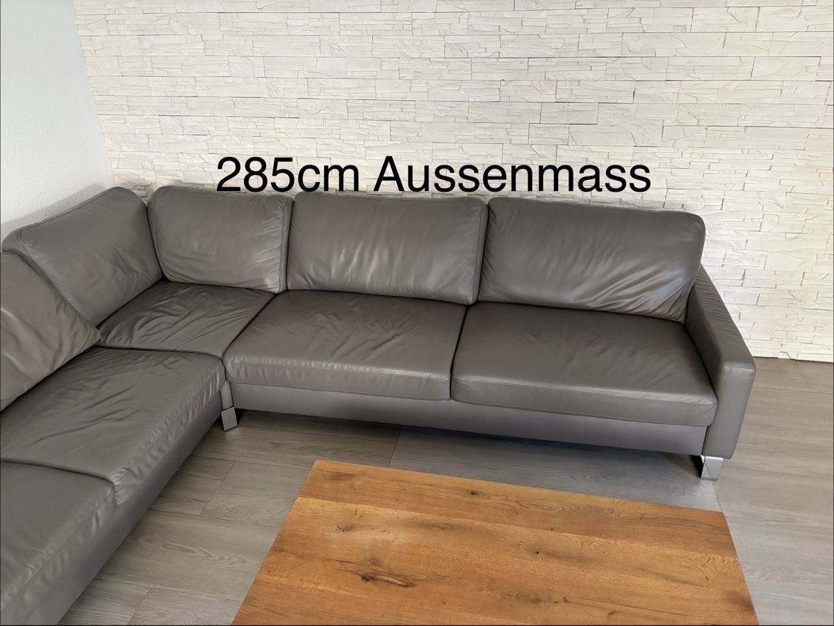 Divani: Ledersofa – Usato da Rothrist venduto da pj83 3