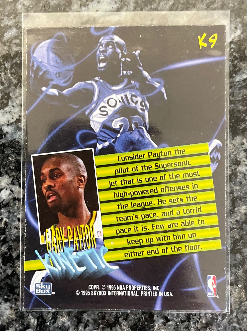 Nba Sammelbilder & Trading cards: NBA Gary payton Skybox Kinetic Card – Neu (gemäss Beschreibung) aus Muttenz von joba23 1
