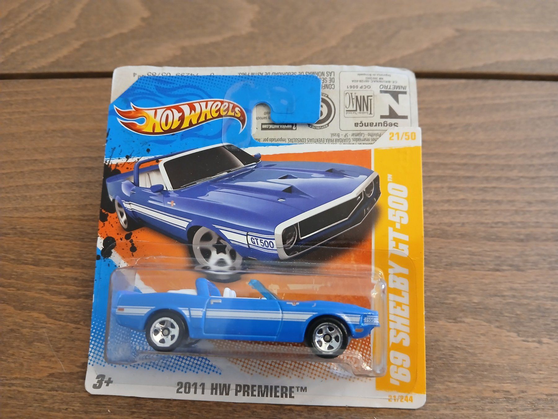 Hot Wheels Modellini d'auto: 1969 Shelby GT-500 – Nuovo e nell'imballaggio originale da Wiedlisbach venduto da Pontiacman93
