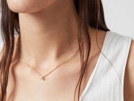 NEW AllSaints Layla Crystal Necklace / Kette -wie Pandora