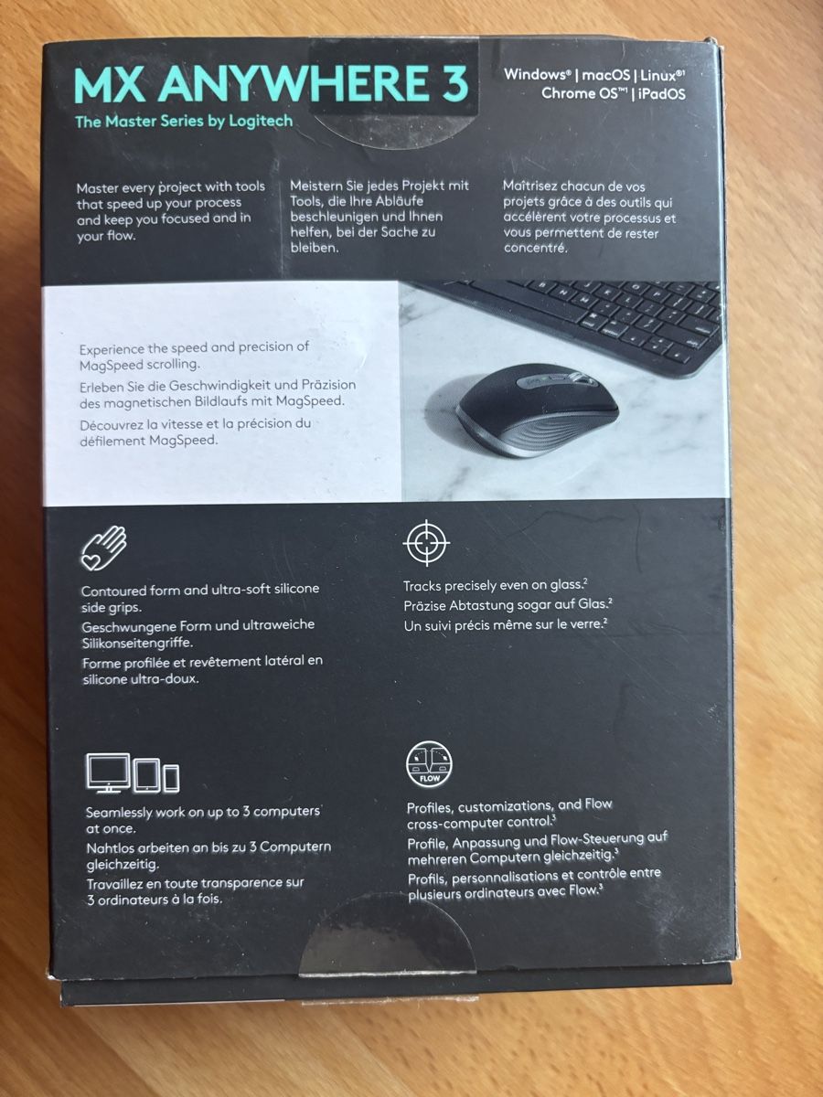Logitech Maus: Logitech MX Anywhere 3 Maus mit USB Empfänger  – Gebraucht aus Zürich von Tabledance 1