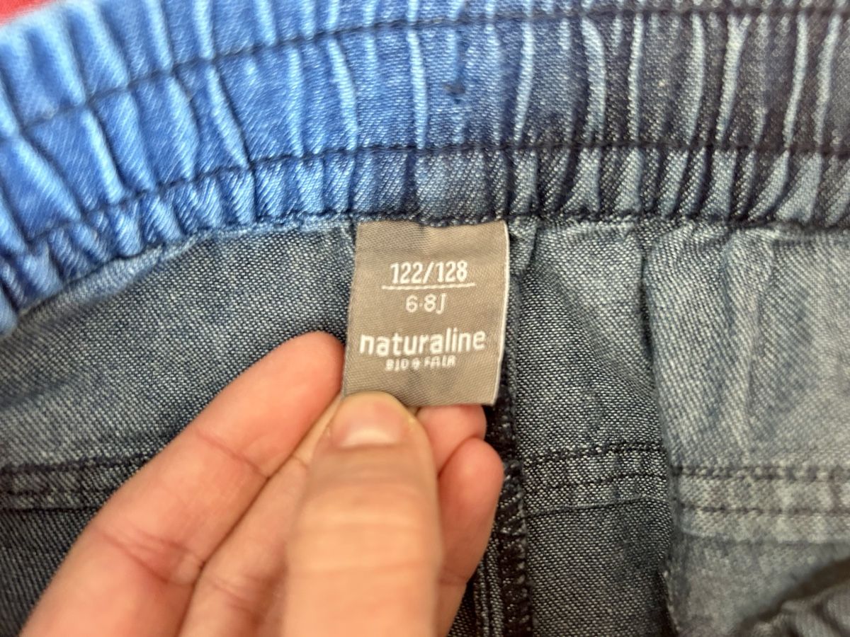Pantaloni: Leichte blaue Hosen Naturaline – Usato da Luzern venduto da phoensy 2