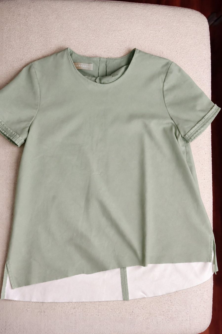 Stefanel Camicette: Leder Bluse Stefanel Imitat – Usato da Stallikon venduto da ulv_k7jj