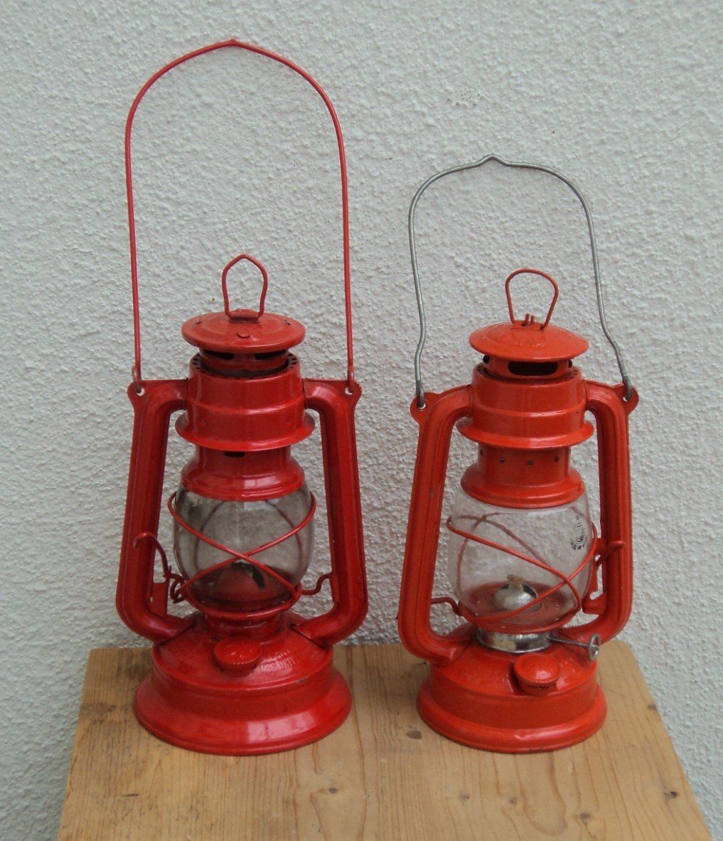 Lampade & Luci: Petrol-Sturmlaternen, 2 Stück vintage – Usato da Sachseln venduto da bru_pj82