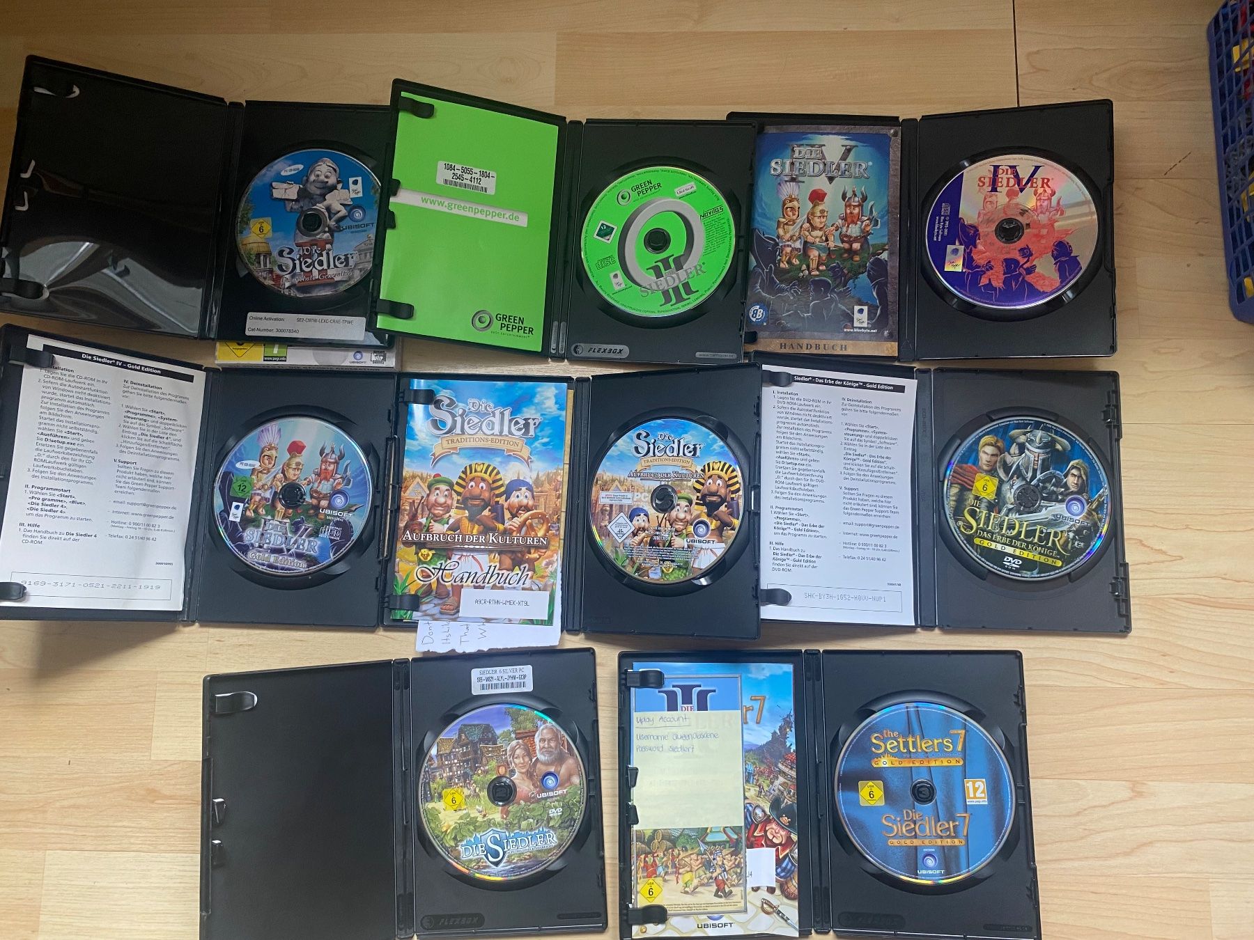 Jeux: Die Siedler PC-Spielsammlung – D'occasion à Mastrils par scipio753 1