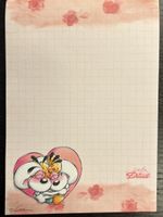 Vintage Diddl-Blatt A6 Nr. 106, Diddl und Diddlina im Herz
