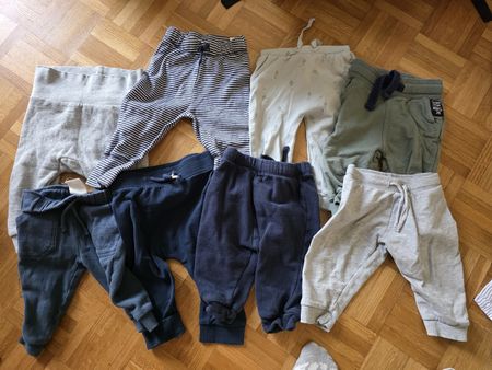 Baby Jungen Trainerhosen 8 Stück Herbst / Winter 68 74