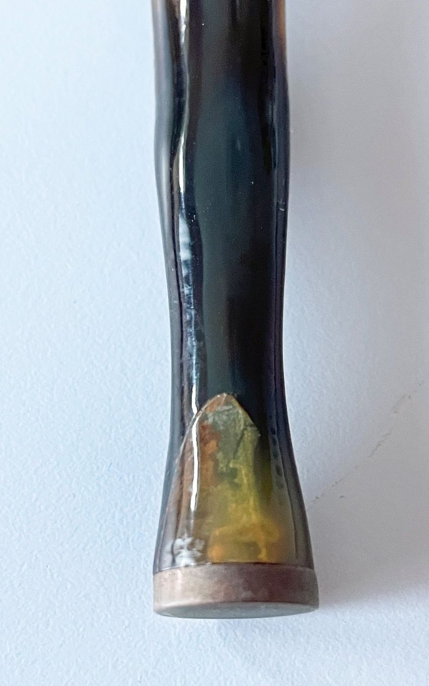 Pipe & Accessori: Pfeiffenstopfer aus Horn mit Metall-Einsatz – Usato da Chur venduto da elifor 2