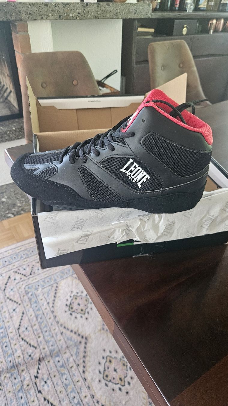 Scarpe da uomo: Boxschue Leone 1947, Grösse 42 - Neu! – Nuovo e nell'imballaggio originale da Zürich venduto da EmilianoD 1