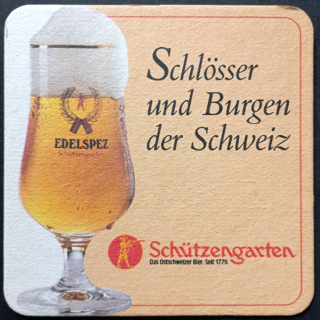Sottobicchieri: Bierdeckel - Schützengarten - CH – Usato da Niederuzwil venduto da lubimaja 1
