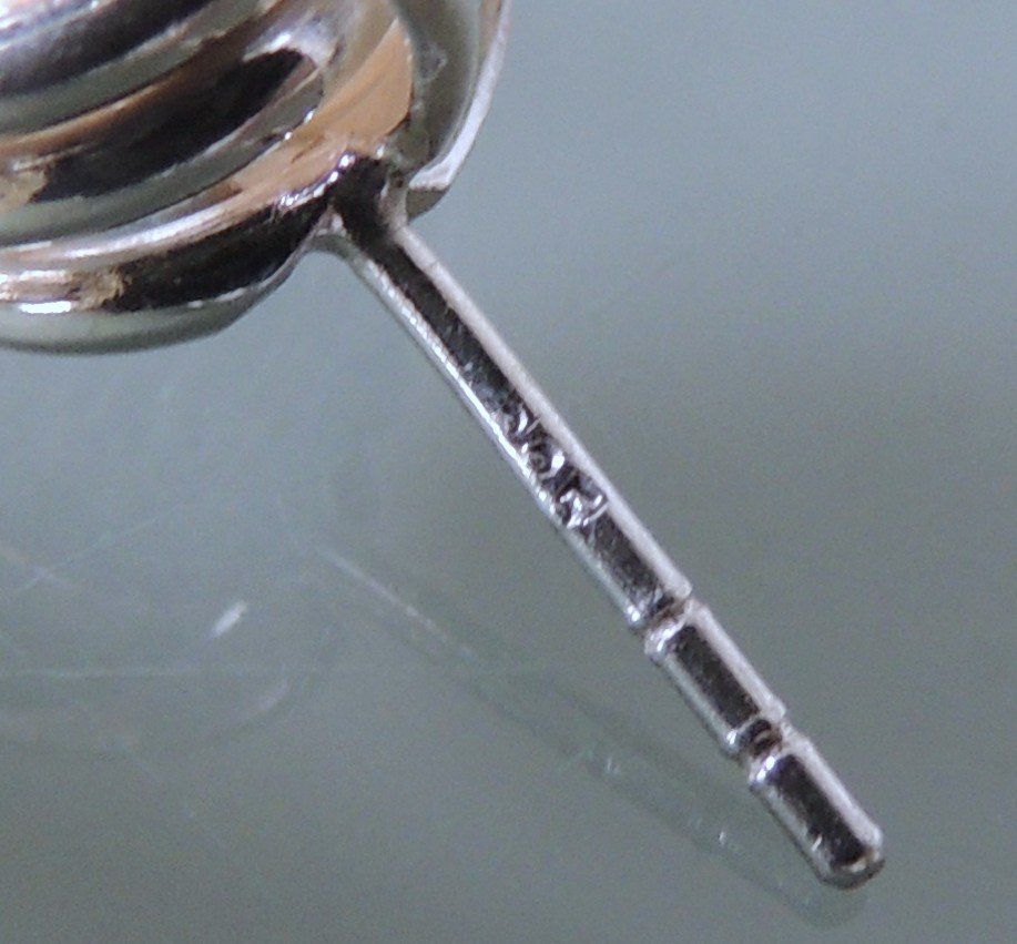 Orecchini pendenti & Orecchini a lobo: Silber 925 Ohrstecker 10 mm – Nuovo (secondo la descrizione) da Waldenburg venduto da schaller707 3