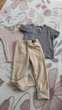 H&M Set T-Shirts und Hose Grösse 92 in gutem Zustand