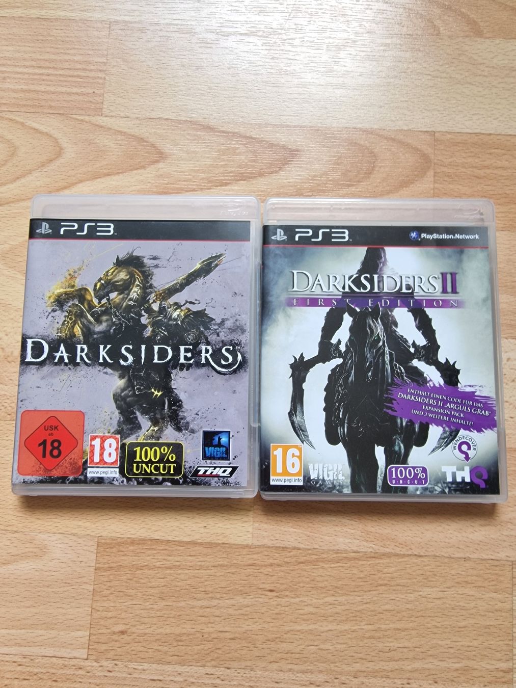 Giochi: 2x PS3 Spiele Darksiders 1 Darksiders 2 First Edition CIB – Usato da Fahrwangen venduto da luk_bhw7