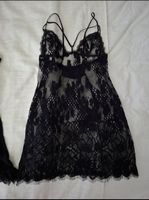 2x Dessous Kleidchen schwarz 