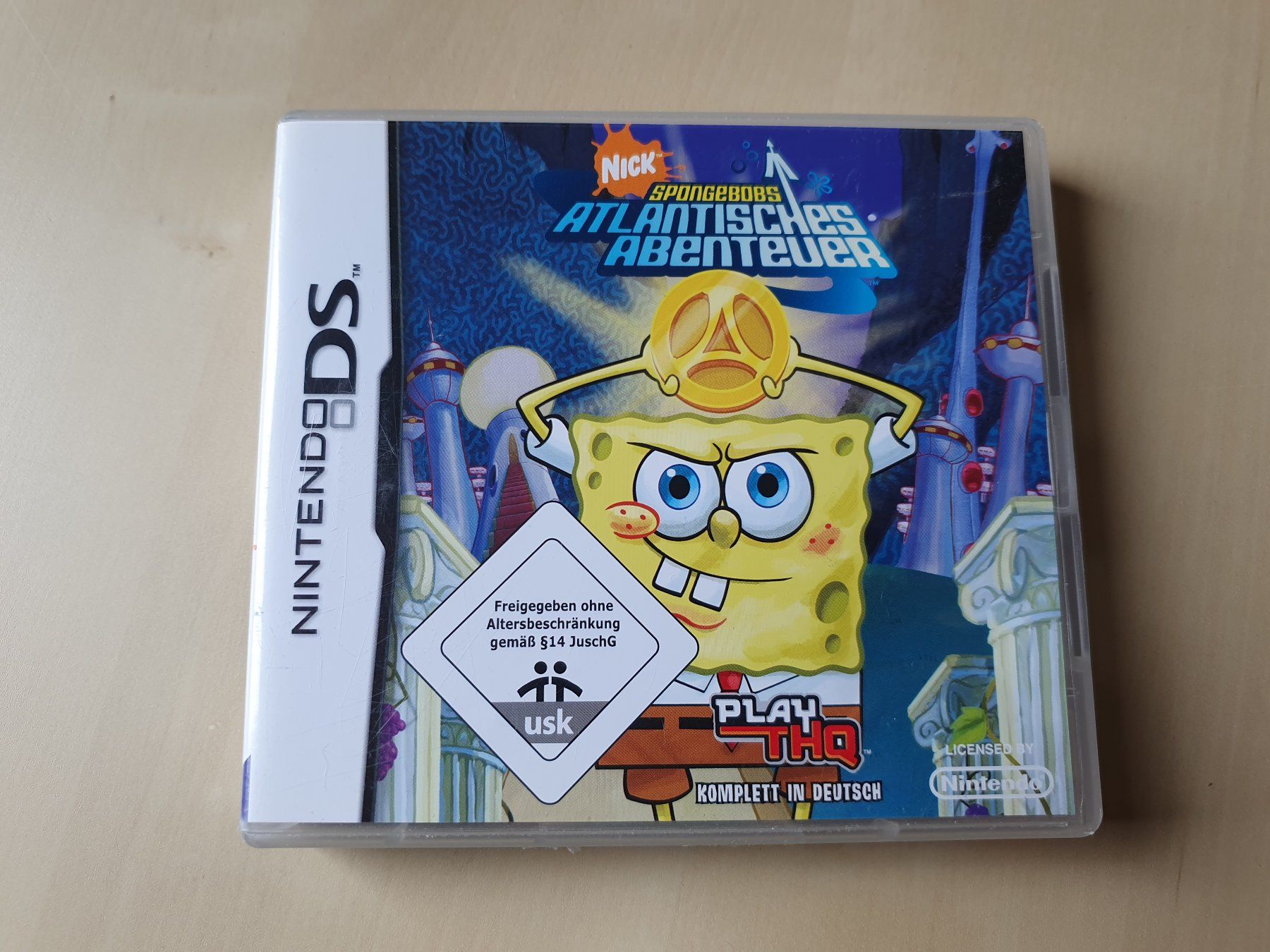 Nintendo Giochi: Spongebob Atlantische Abenteuer – Usato da Stansstad venduto da collectorsshop