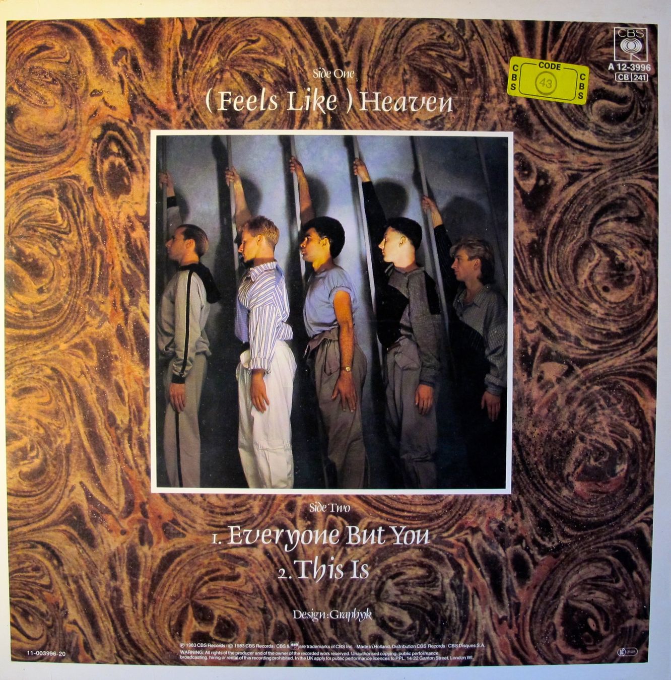 Dischi in vinile: Fiction Factory - HEAVEN (Maxi Single 45') – Usato da Bern venduto da hippoism 1