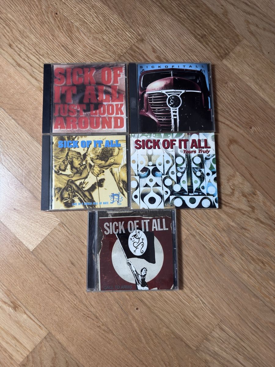 CDs: Sick of it all CD Sammlung Hardcore – D'occasion à Islikon par Collector85