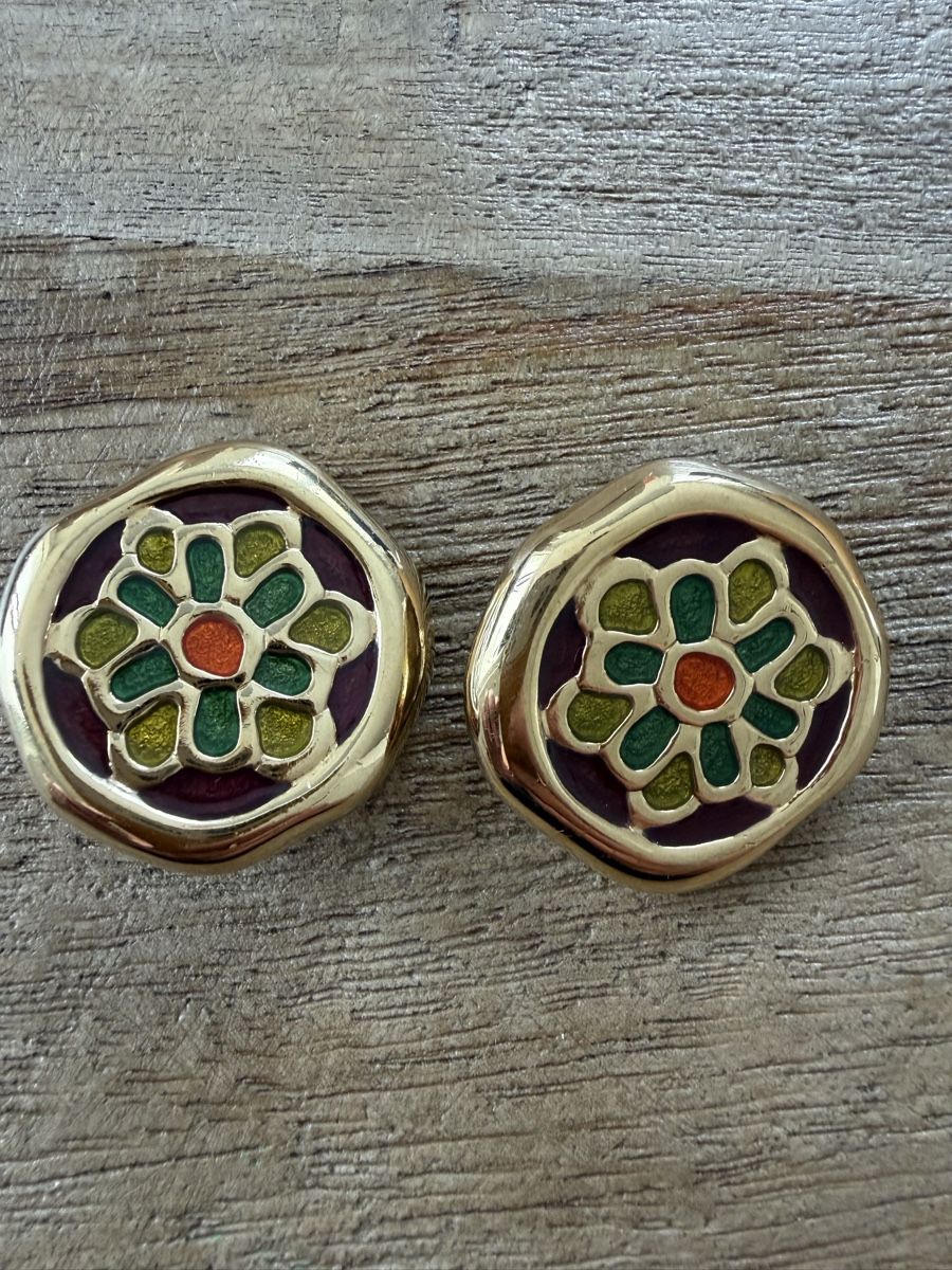 Givenchy Orecchini pendenti & Orecchini a lobo: Givenchy Paris Vintage Clip-Ohrringe 4 cm, statement earring – Usato da Zürich venduto da FAM44