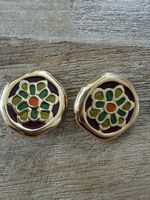 Givenchy Paris Vintage Clip-Ohrringe 4 cm, statement earring
