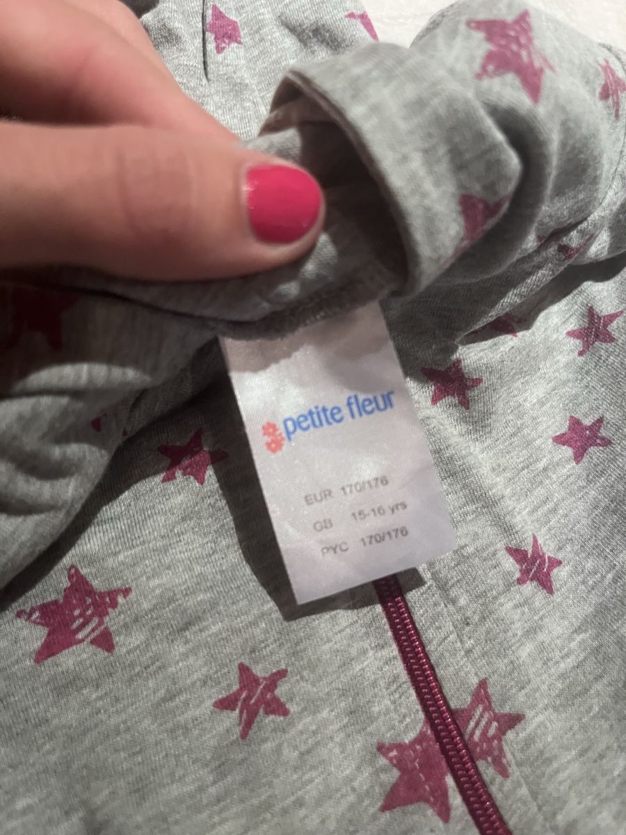 Pyjamas & Ähnliches: PyjamaPetite Fleur Sterne Grau Grösse 170/176 – Neu (gemäss Beschreibung) aus Schöftland von nevio74 2
