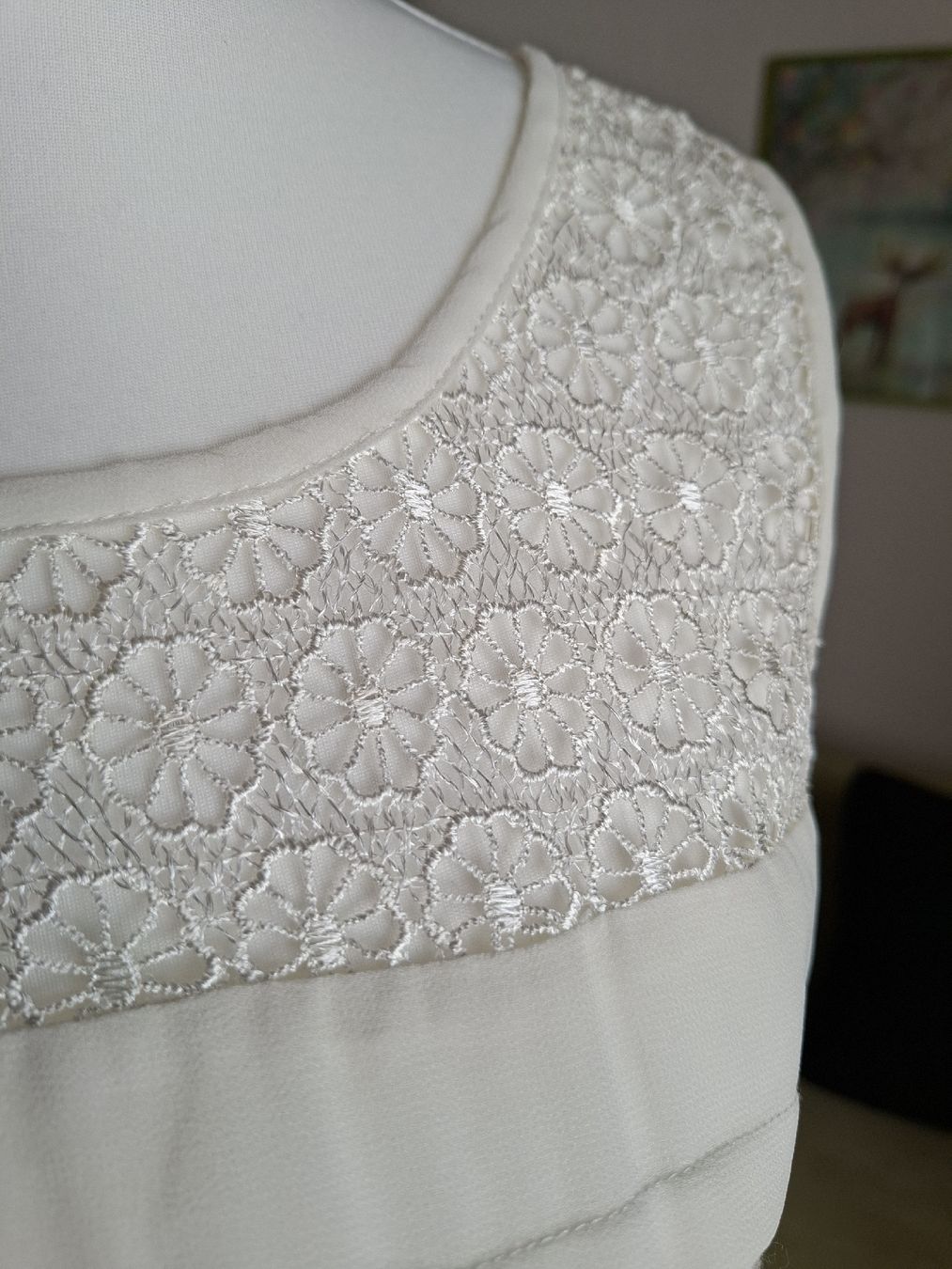 Kleider: Romantisches Kleid mit Spitze und Chiffon – Gebraucht aus Biberist von Hope40 1