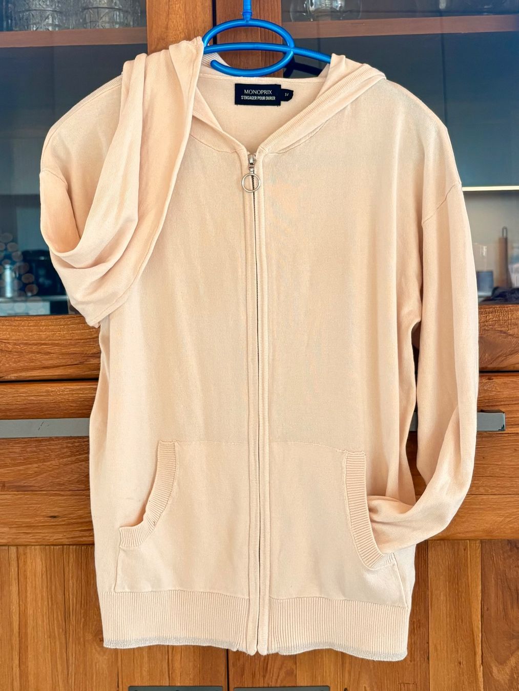 Pullover & Sweatshirts: Jäckchen /Cardigan/Pullover dünn Strick,Glitzer-Borte,Gr.M – Neu (gemäss Beschreibung) aus Siblingen von Vany_McDougall 1